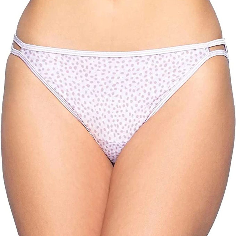 Vanity Fair NWT Delighted Dot Illumination String Bikini 18108 S 5